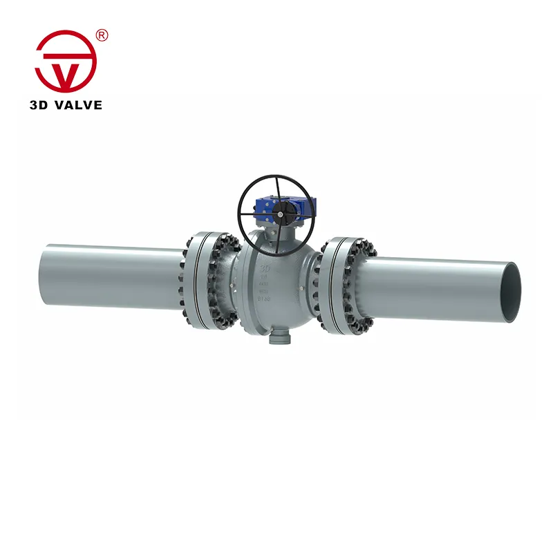 Pijpleiding gegoten stalen flenskogelkranen